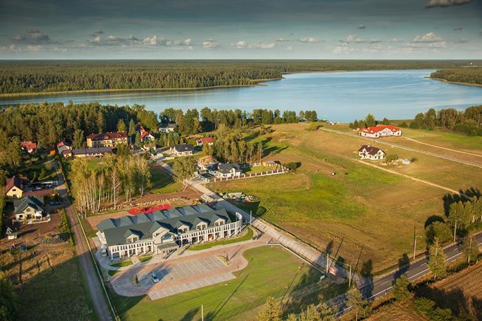 widok na obiekt z góry